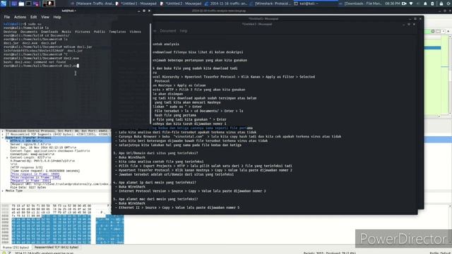 Malware Traffic Analysis menggunakan WireShark Kali Linux смотреть онлайн