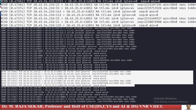DEMONSTRATION OF PORT SCANNING USING TCP STEALTH – LEC 52 смотреть онлайн
