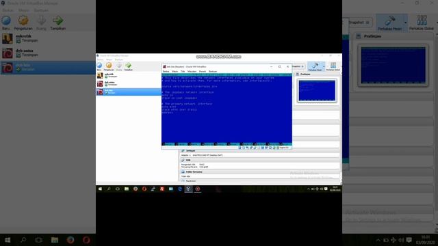 Konfigurasi IP Address pada Linux Debian 8 смотреть онлайн