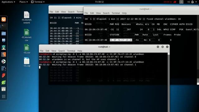How to crack Wifi using Crack Air on Kali смотреть онлайн