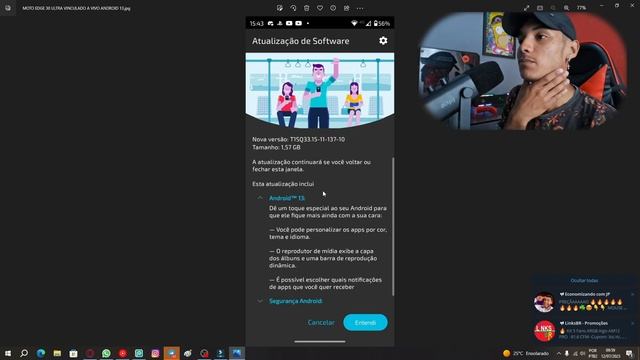 🙌FINALMENTE EM MOTOROLA! CHEGOU O ANDROID 13 OFICIAL - PODE BAIXAR! 😍 смотреть онлайн