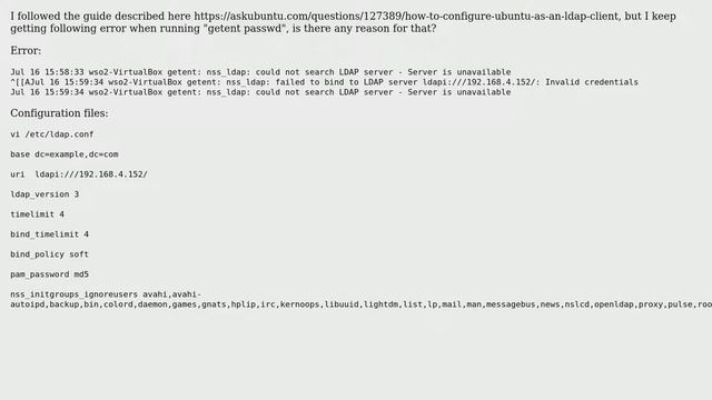 Ubuntu: Ubuntu 12.04 LDAP client issue (2 Solutions!!) смотреть онлайн