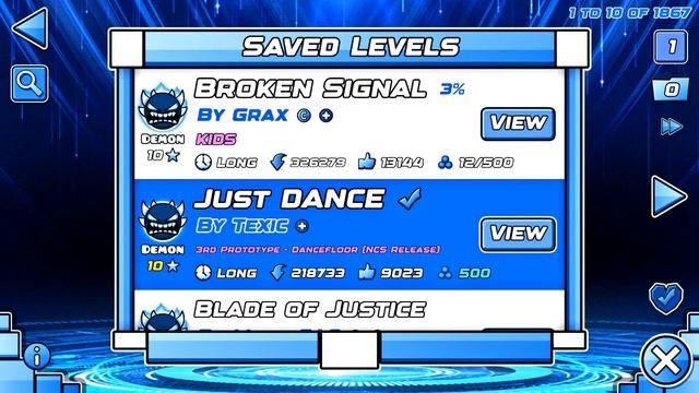 Blue Texture Pack (Geometry Dash)