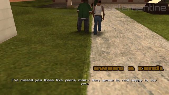 GTA San Andreas - Intro & Mission #1 - Big Smoke, Sweet and Kendl смотреть онлайн