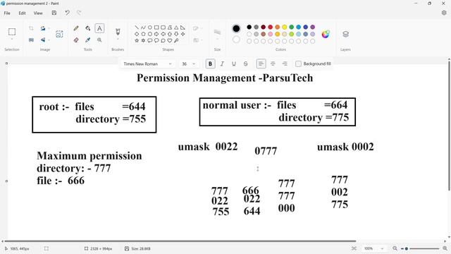 Chown & Umask Command | File & Directory Permission Management(Part-2)| Linux Tutorials | Parsutech смотреть онлайн