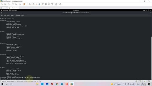 create testparm LSA(Linux System Admin) смотреть онлайн