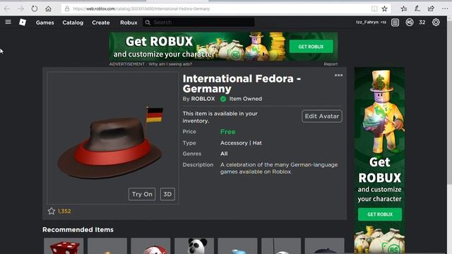 How to get 2 International Fedora! | RBLX смотреть онлайн