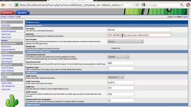 Monitoring Windows 7 Using SNMP on Cacti смотреть онлайн