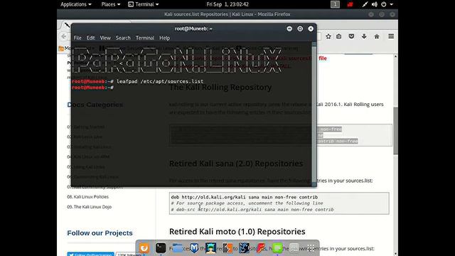 how to add repositories in kali linux any version смотреть онлайн