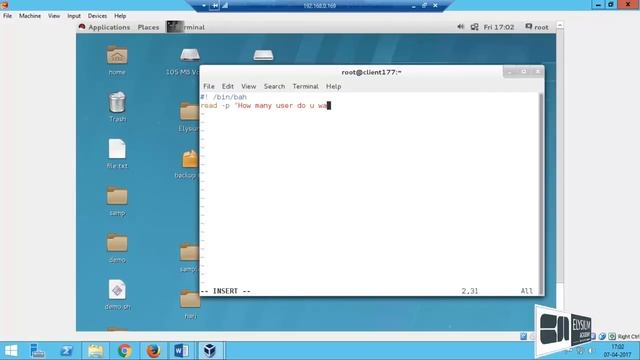 Bash Script in Linux смотреть онлайн