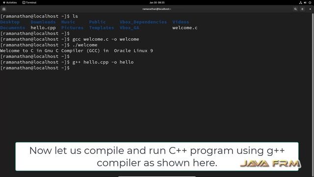 How to compile and run C/C++ on Oracle Linux 9 using GNU GCC and G++ compiler смотреть онлайн