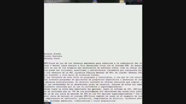 Taller de comandos Basicos de Fedora смотреть онлайн