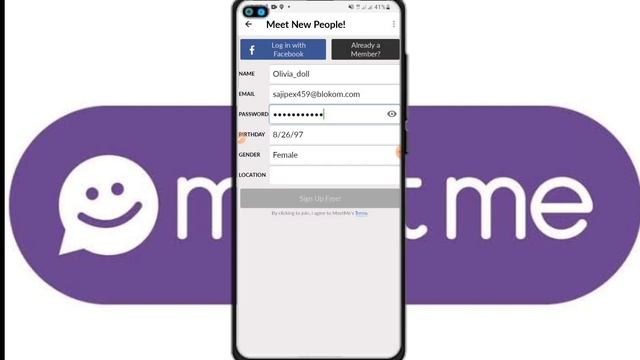Meetme Big Update | Face verified problem solved | 2 minute account Live | Meetme update 2022 | смотреть онлайн