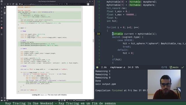 Desenhando múltiplos objetos | Ray Tracing 🇧🇷 смотреть онлайн