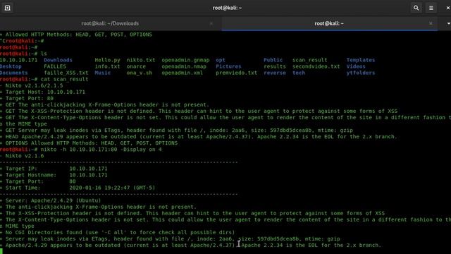 Watching Hack - nikto смотреть онлайн