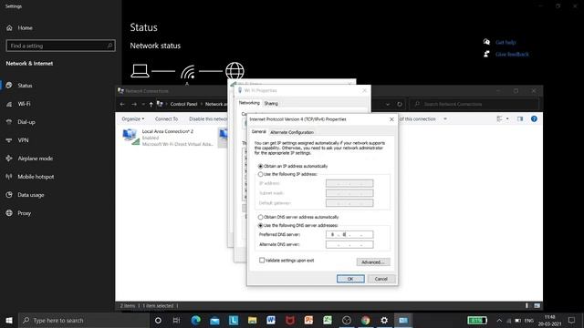 How to solve DNS probe finished bad config error. смотреть онлайн