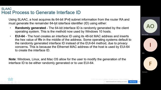 CCNA 2 Module 8 - SLACC and DHCPv6 смотреть онлайн