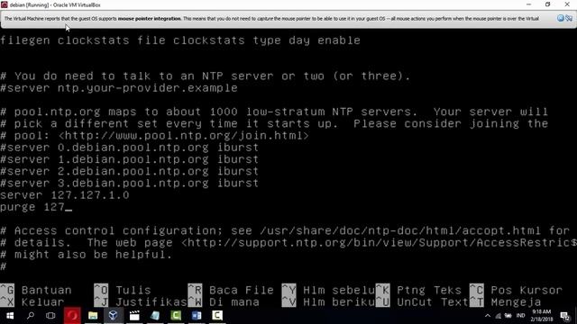 konfigurasi ntp server pada debian смотреть онлайн