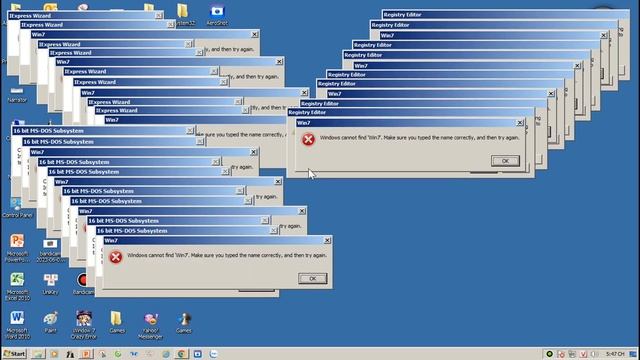 Window 7 Crazy Error Vol.1 (Remake) смотреть онлайн
