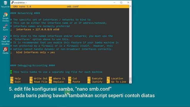 6 Tutorial Samba Server Cara membuat File Sharing dari linux Debian ke Windows смотреть онлайн