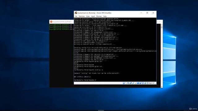 Ubuntu Linux Server: Connecting with SSH for initial configuration смотреть онлайн