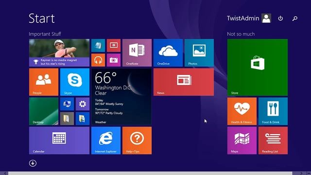 Microsoft Windows 8.1: Customizing the Windows Start Screen смотреть онлайн