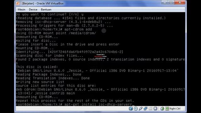 Cara menginstalasi isc-dhcp server смотреть онлайн