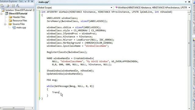 Direct3D 9 C++ Tutorial 3: Win32 Window Part 2 смотреть онлайн