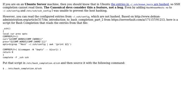 DevOps & SysAdmins: How to edit command completion for ssh on bash? (5 Solutions!!) смотреть онлайн