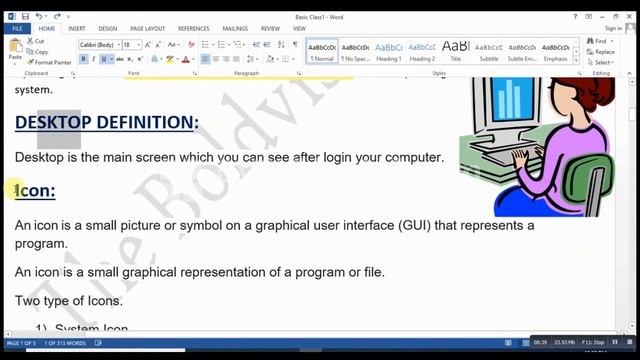 Learn Basic Computer - Windows History & Desktop Environment Lesson-1|All About Desktop смотреть онлайн