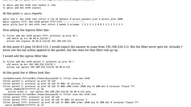 Unix & Linux: 1:1 Stateless NAT kernel version 3.16 or later using TC смотреть онлайн