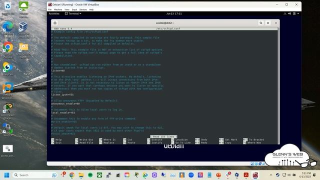 Configure Samba and Vsftpd смотреть онлайн