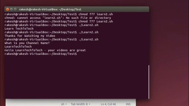 UNIX/Linux Shell Scripting Tutorial Video Part I смотреть онлайн