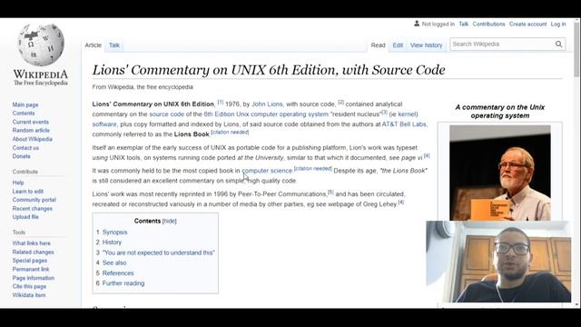 O livro proibido com o código fonte do UNIX comentado - Lyons Comentary on UNIX 6 edition смотреть онлайн