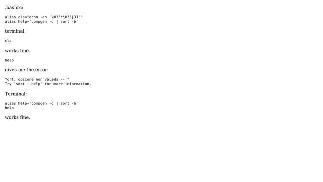 Unix & Linux: alias help='compgen -c (2 Solutions!!) смотреть онлайн