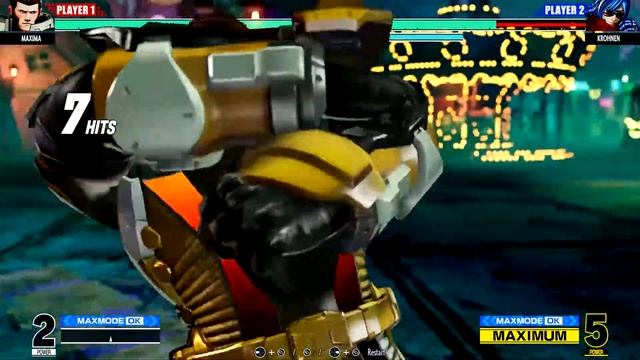 Mecha Maxima Mod KOF XV смотреть онлайн