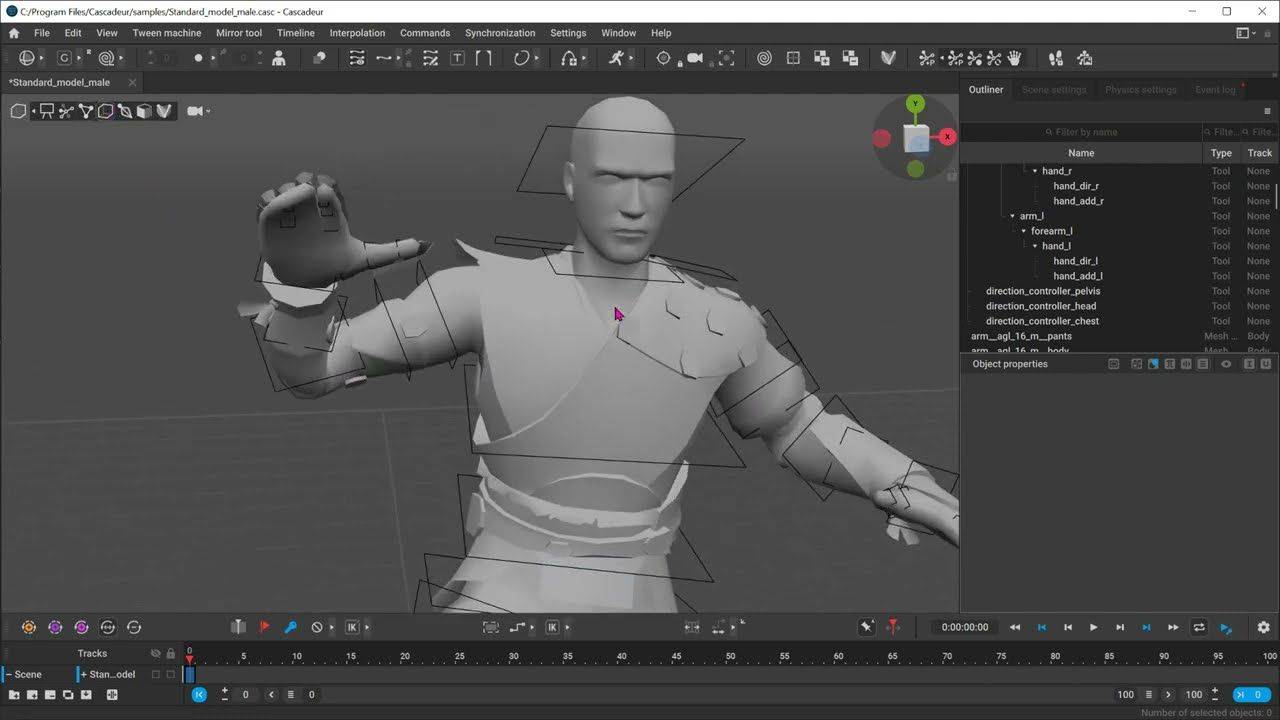 Ускоренный вводный курс в Cascadeur. Часть 1 из 3 смотреть онлайн