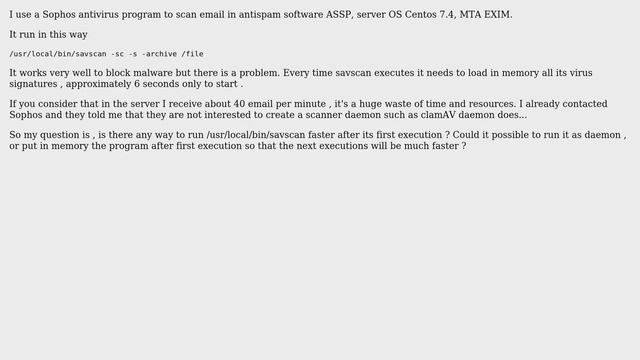 How to run a linux program faster after its first execution? смотреть онлайн