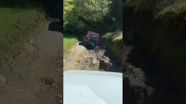 Off Road Dash Cam In A Land Rover Defender