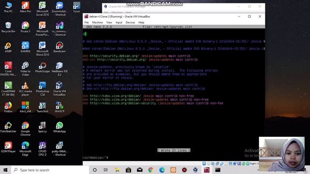 Konfigurasi FTP server linux debian 8.5 #UNCP #dasril смотреть онлайн