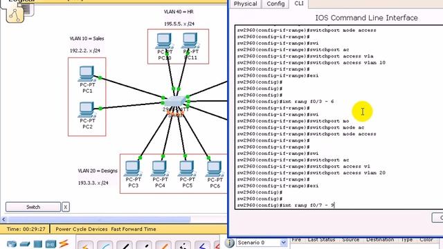 2.7- Example, Review VLAN смотреть онлайн