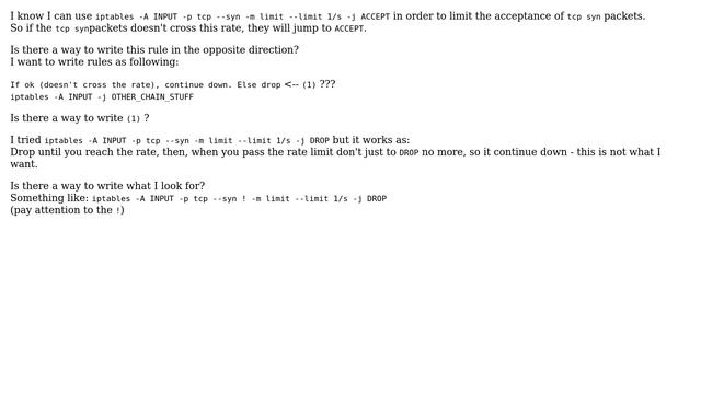 Unix & Linux: Using iptables '-m limit' in the opposite direction (2 Solutions!!) смотреть онлайн