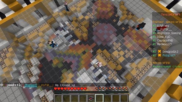 играем на сервере teslo craft с angelina_hamster смотреть онлайн