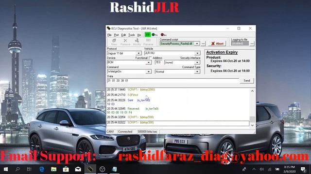 RANGE ROVER VOGUE 405 2019 SECURITY SCRIPT смотреть онлайн