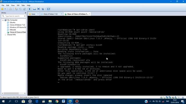 Instal DNS Server di Debian 7 8 смотреть онлайн