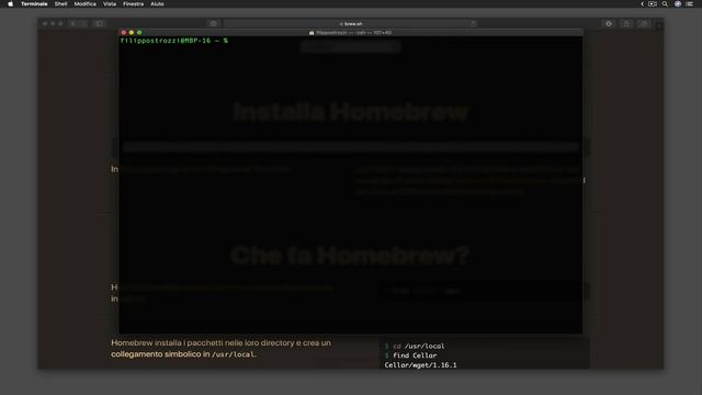 Installazione Homebrew, Pandoc e MacTex su macOS смотреть онлайн