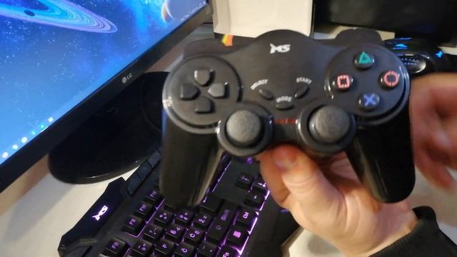 MS 6 in 1 wireless gamepad UNBOXING смотреть онлайн