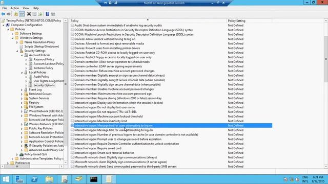 Configure Pop Up Message and Disable Ctrl + Alt + Delete смотреть онлайн