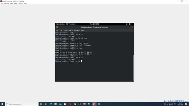 cp and mv file by command line in LINUX. смотреть онлайн