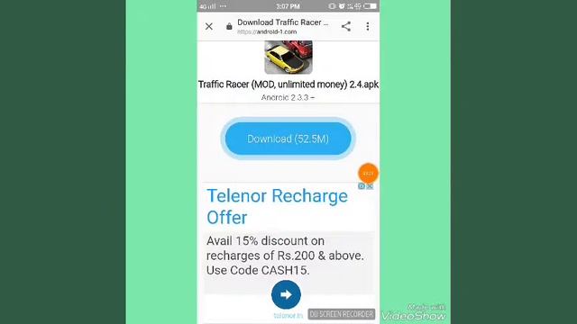 How to download traffic racer hack on your mobile (English) смотреть онлайн